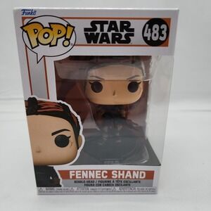 Funko Pop Star Wars The Mandalorian Fennec Shand 483 Bobblehead Figure